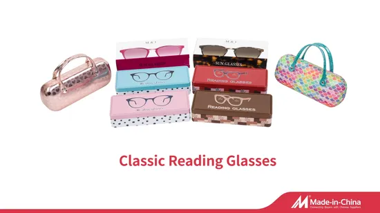 Round Shape Copper Reading Glasses with Spring Hinge