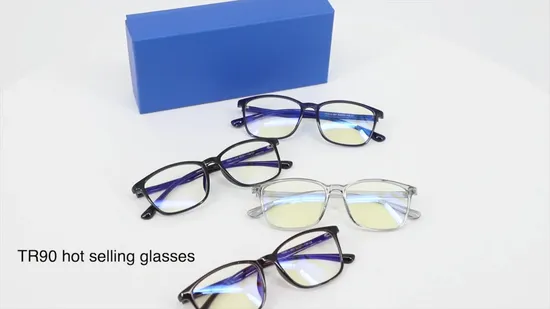 Fabrik Großhandel individuelles Logo Mode übergroße blaue Licht blockierende Brillengestell Frauen bunte Lesebrille