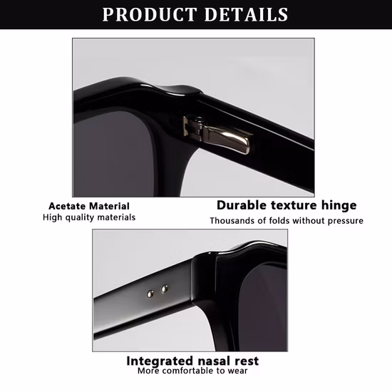 Heißer Verkauf Herstellung Repliken Sonnenbrillen Metall kundenspezifische polarisierte Sonnenbrillen