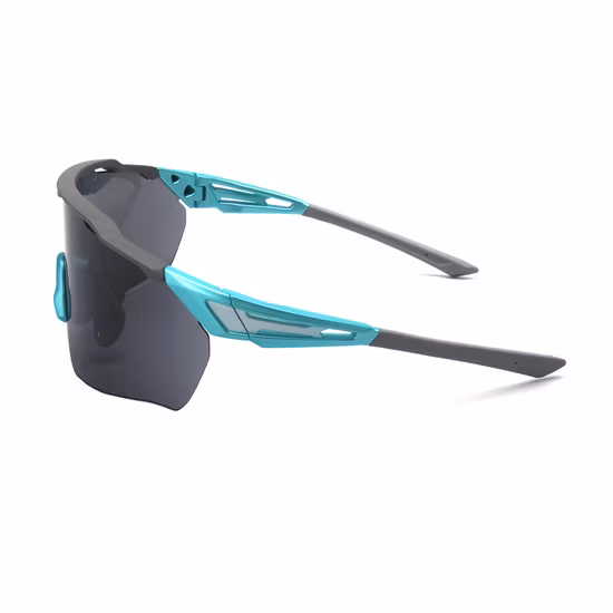 Fabrikgroßhandel kundenspezifische Unisex-Fahrrad-Radbrille UV400 Outdoor-Sport-Sonnenbrille
