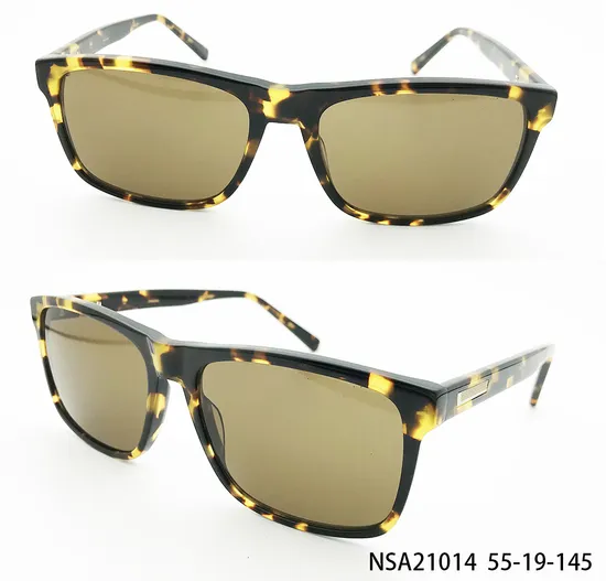Neue modische ovale Damen-Sonnenbrille aus Kunststoff